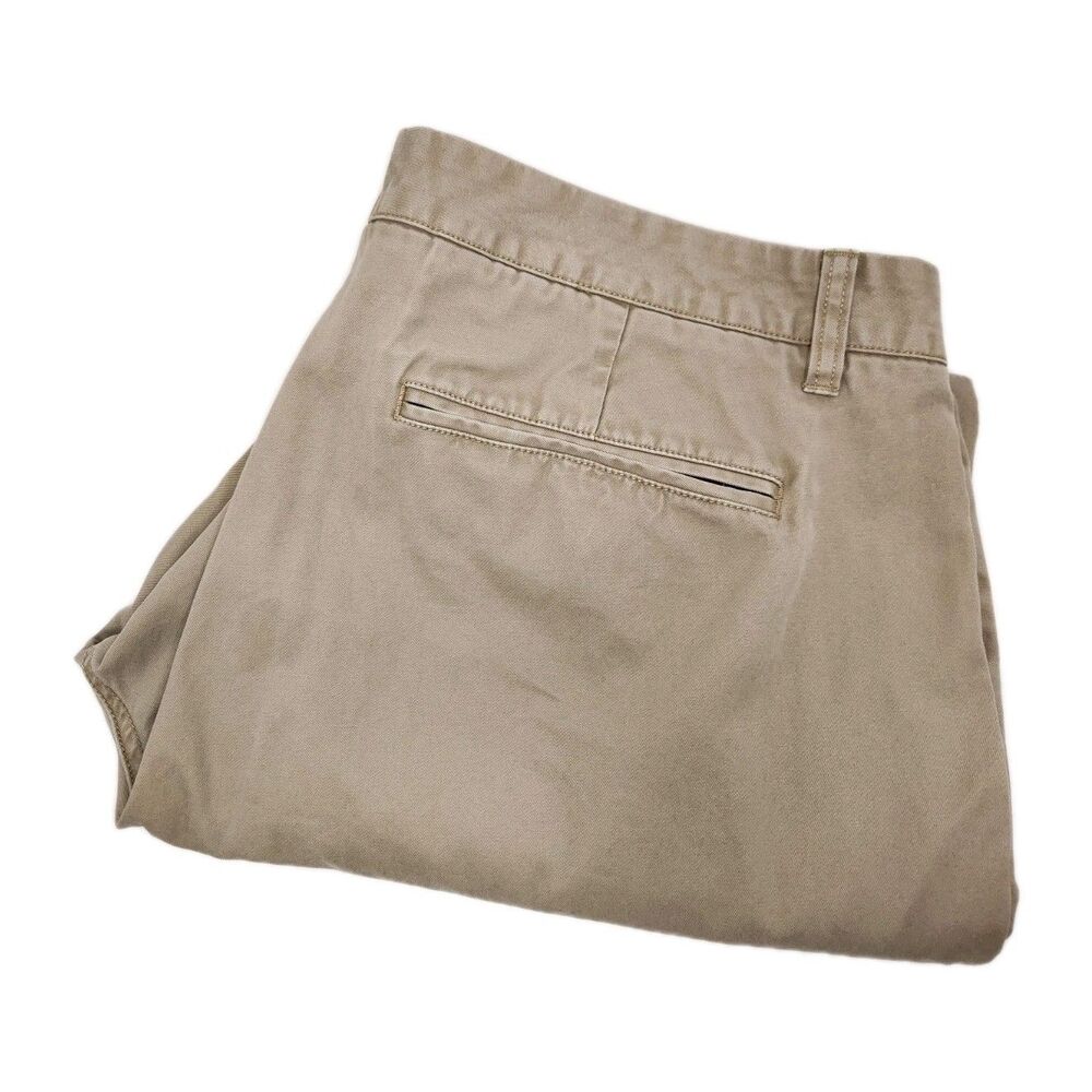 Bonobos Chino Pants Men's 38x30 Beige Khaki Straight Flat Cotton‎